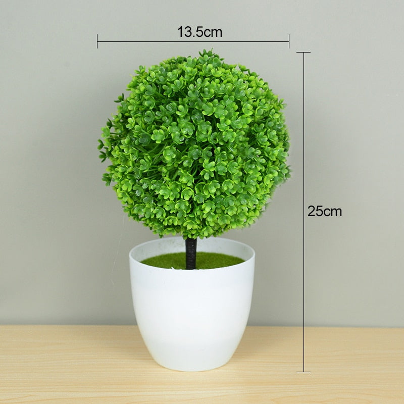 Bonsai Artificial para Decoração Realista Pequeno Porte - Barato e Rápido