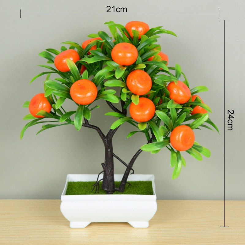 Bonsai Artificial para Decoração Realista Pequeno Porte - Barato e Rápido