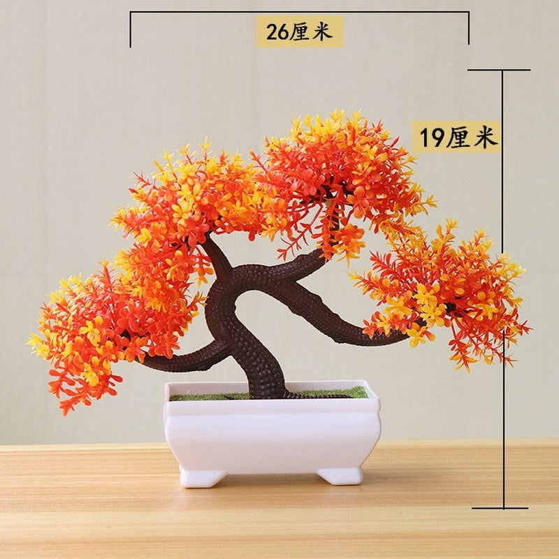 Bonsai Artificial para Decoração Realista Pequeno Porte - Barato e Rápido