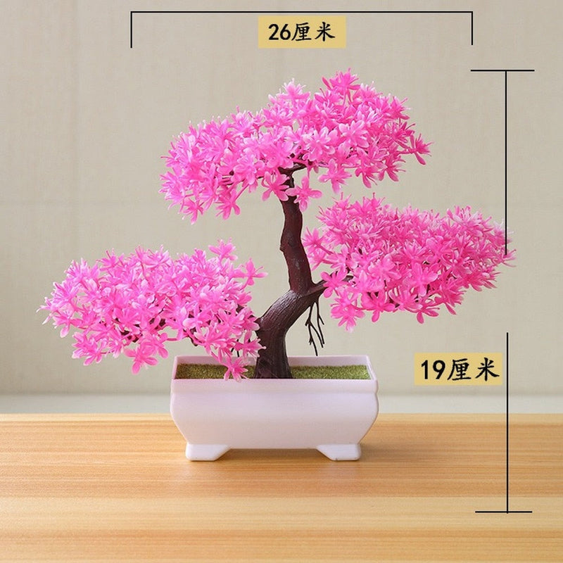 Bonsai Artificial para Decoração Realista Pequeno Porte - Barato e Rápido