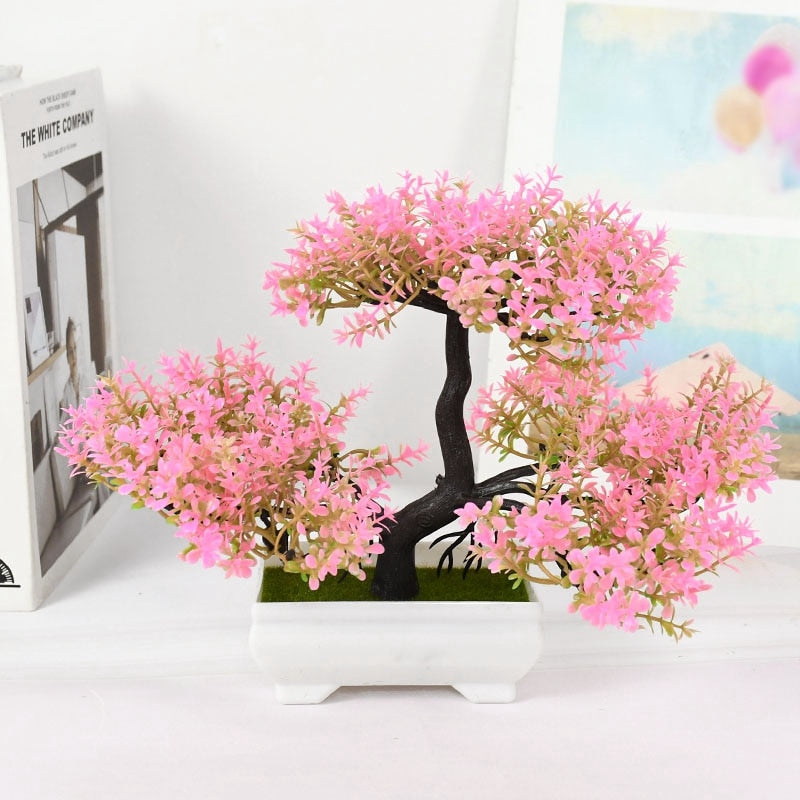 Bonsai Artificial para Decoração Realista Pequeno Porte - Barato e Rápido