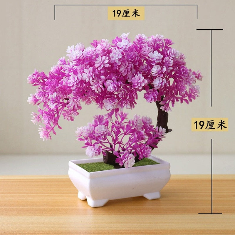 Bonsai Artificial para Decoração Realista Pequeno Porte - Barato e Rápido