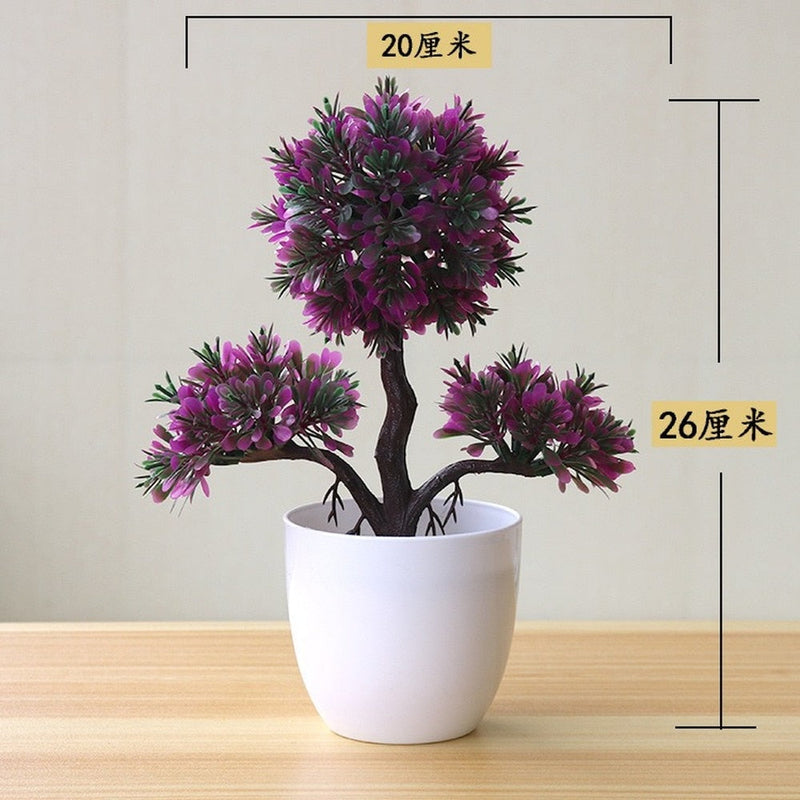 Bonsai Artificial para Decoração Realista Pequeno Porte - Barato e Rápido