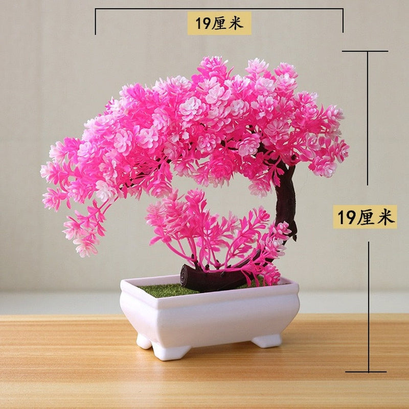 Bonsai Artificial para Decoração Realista Pequeno Porte - Barato e Rápido