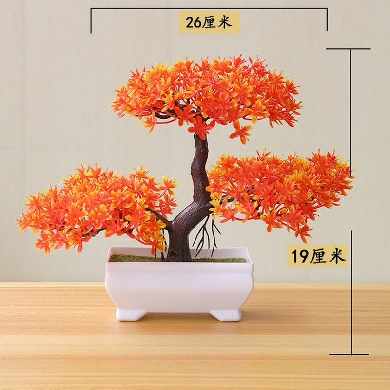 Bonsai Artificial para Decoração Realista Pequeno Porte - Barato e Rápido