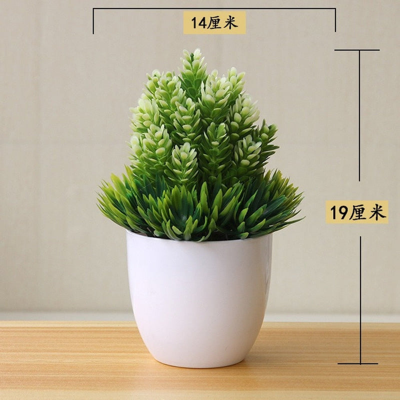 Bonsai Artificial para Decoração Realista Pequeno Porte - Barato e Rápido