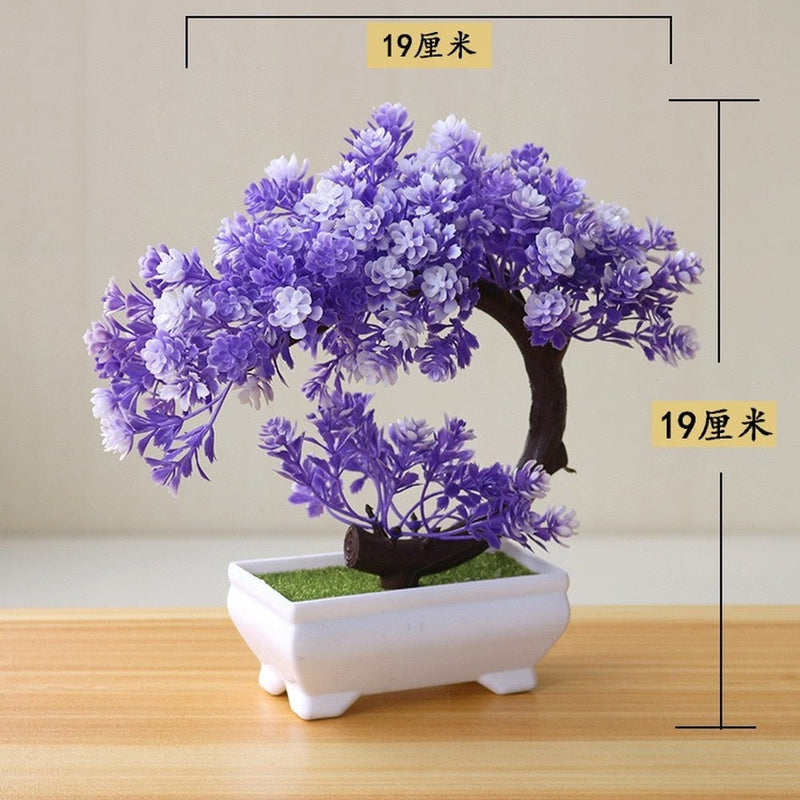 Bonsai Artificial para Decoração Realista Pequeno Porte - Barato e Rápido