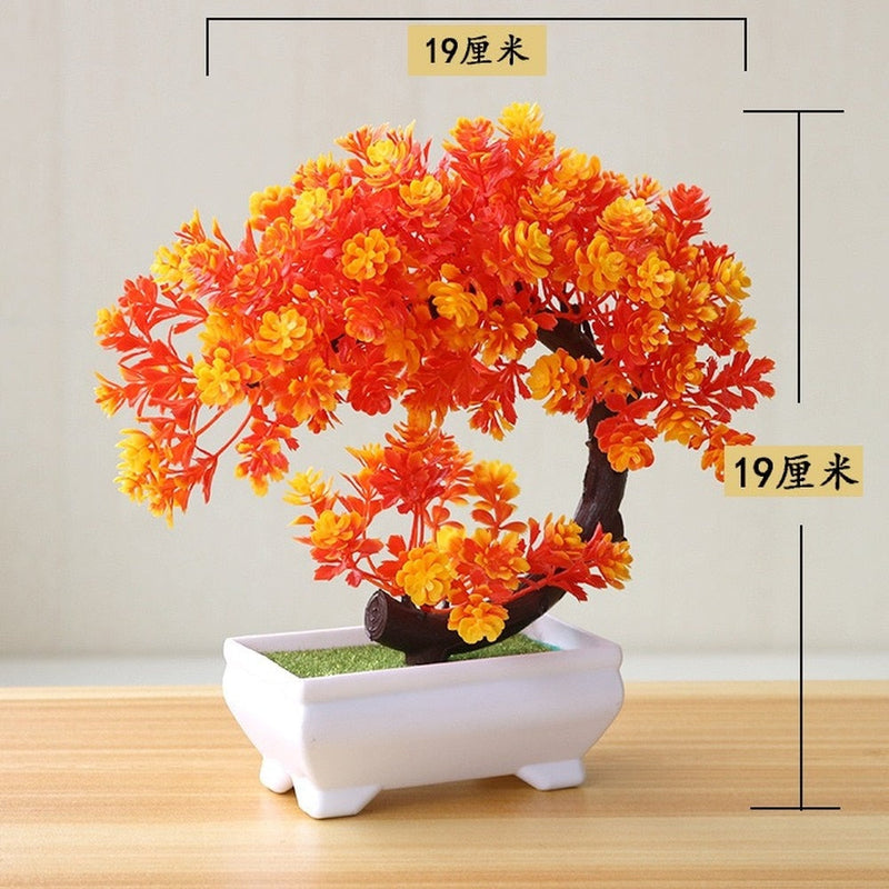 Bonsai Artificial para Decoração Realista Pequeno Porte - Barato e Rápido