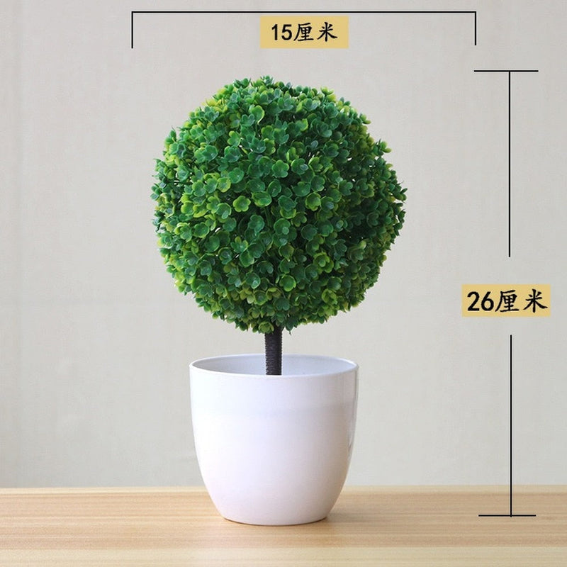 Bonsai Artificial para Decoração Realista Pequeno Porte - Barato e Rápido