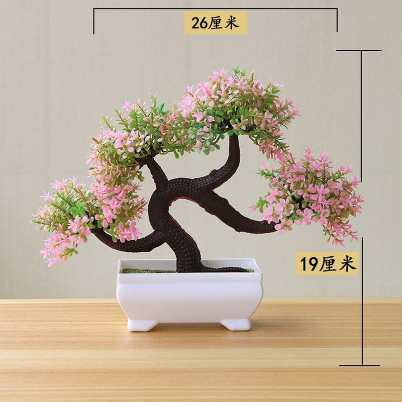 Bonsai Artificial para Decoração Realista Pequeno Porte - Barato e Rápido