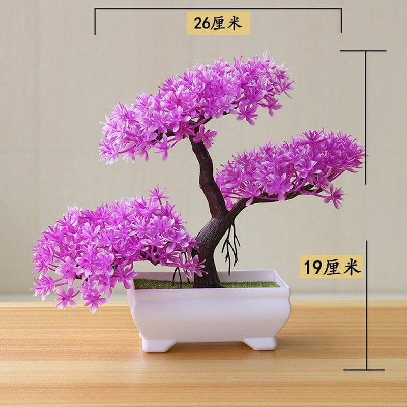 Bonsai Artificial para Decoração Realista Pequeno Porte - Barato e Rápido