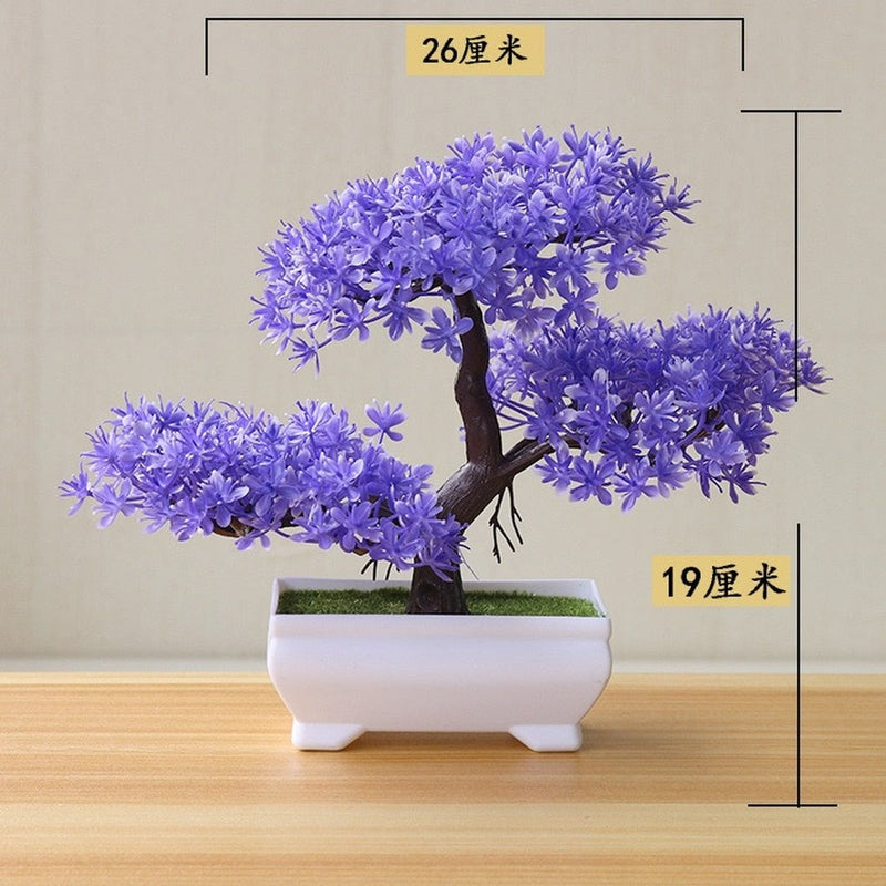 Bonsai Artificial para Decoração Realista Pequeno Porte - Barato e Rápido