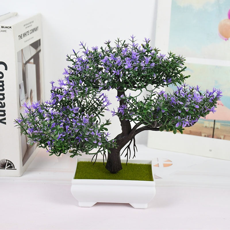 Bonsai Artificial para Decoração Realista Pequeno Porte - Barato e Rápido