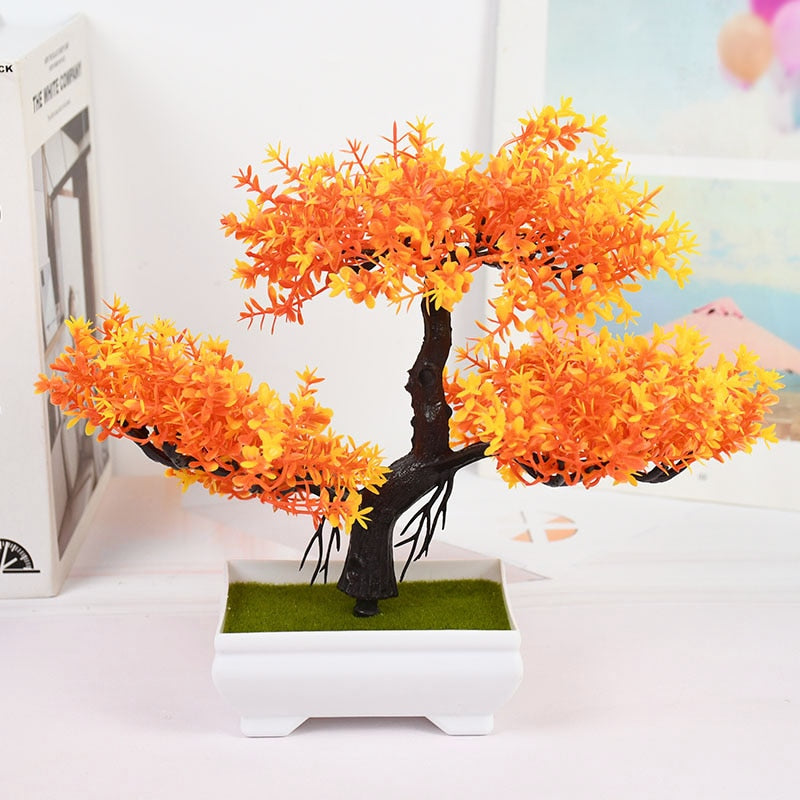 Bonsai Artificial para Decoração Realista Pequeno Porte - Barato e Rápido