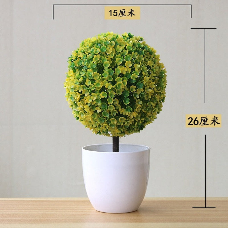 Bonsai Artificial para Decoração Realista Pequeno Porte - Barato e Rápido